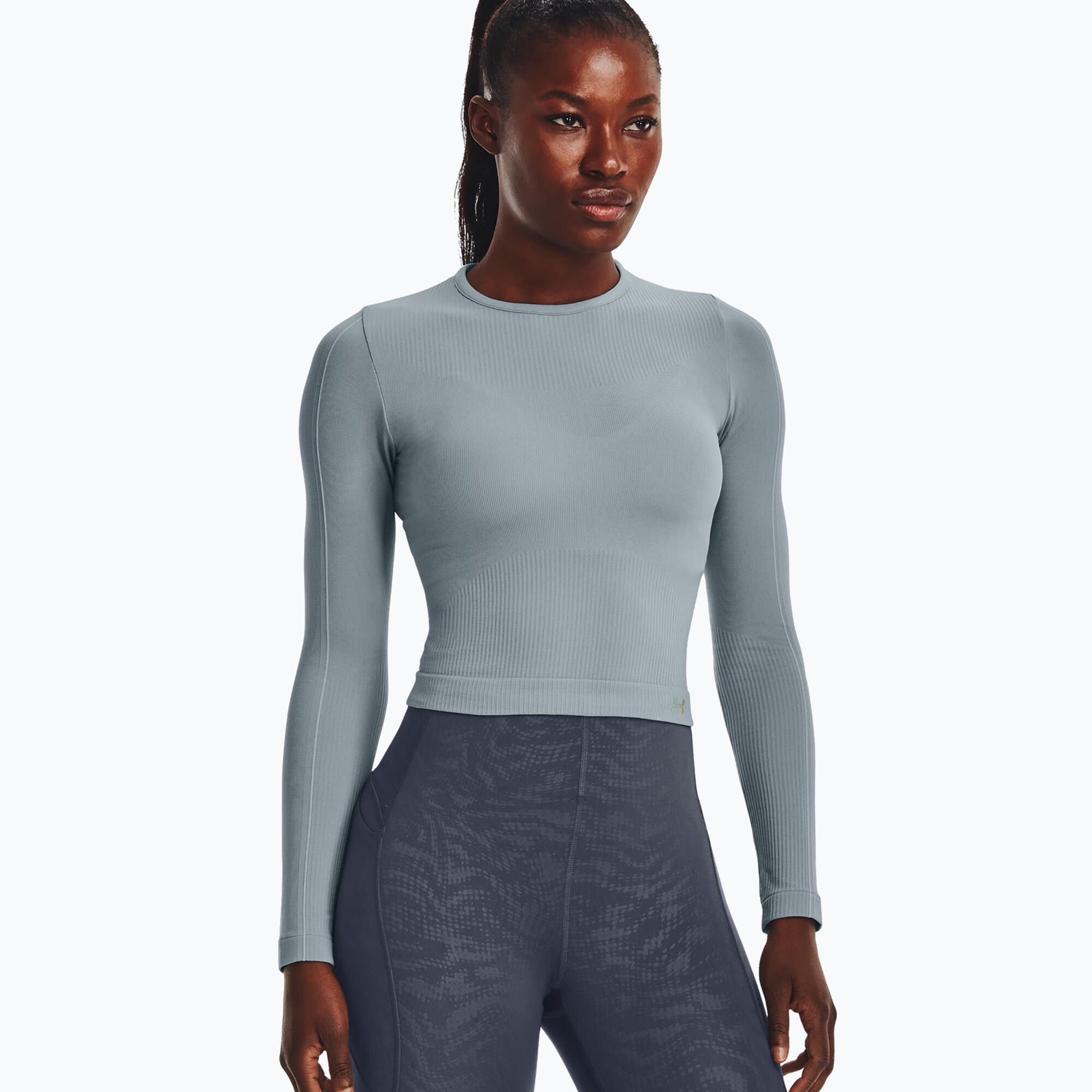 Manches longues d'entraînement Under Armour Rush Seamless pour femmes 3/5