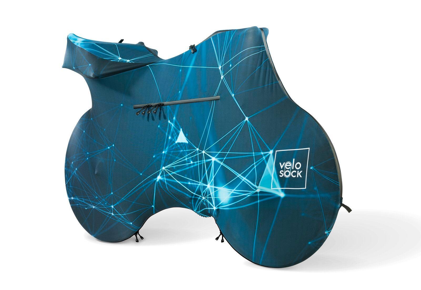Pokrowiec rowerowy do transportu Szosowy Gravel VELOSOCK RAY 4/6