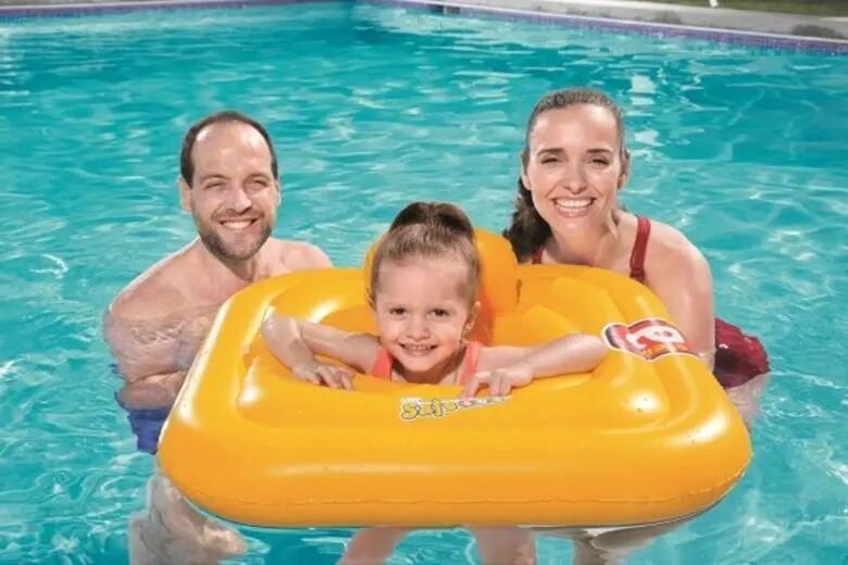Bestway Flotador Para Bebé, talla 11 kg, 69 x 69 cm- 32050 2/3