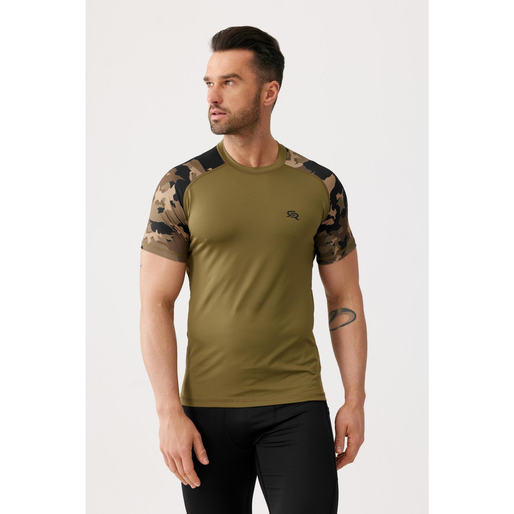 Rough Radical - Chemise De Sport À Séchage Rapide Rough Radical Furious Army - Sous Maillot Manche Courte - Vert - 42 M/l - Decathlon