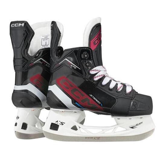Patines hockey sobre hielo Juniors CCM Jetspeed FT670