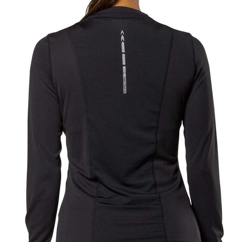 Chemise à manches longues pour femmes - Running - Rise GRIS