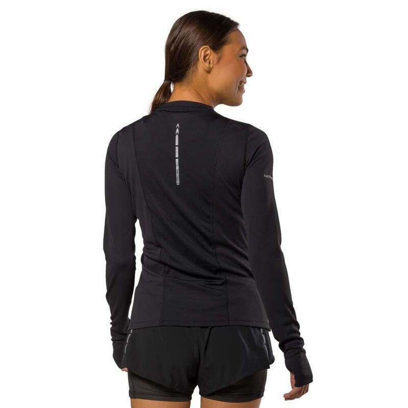 Shirt met lange mouwen voor vrouwen - Hardlopen - Rise GRIJS