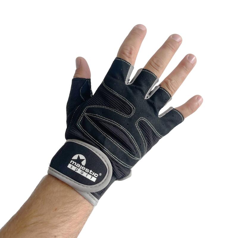 Rękawiczki treningowe Majestic Sport PRO długie szare