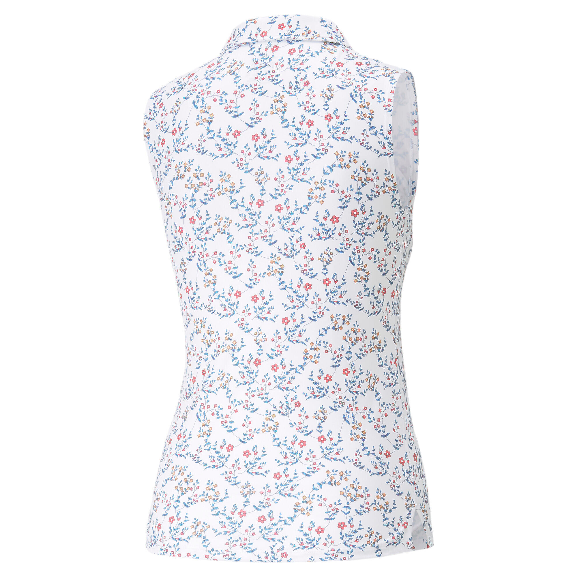 Polohemd, ärmellos, Mädchen Puma Mattr Micro Floral 2/2