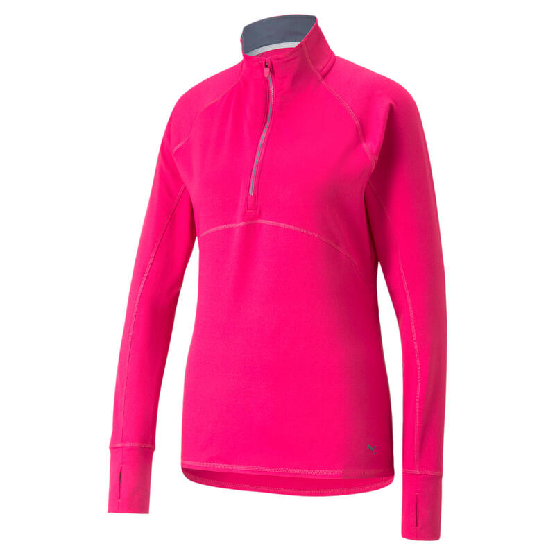 Sweatshirt 1/4 zip femme Puma Gamer