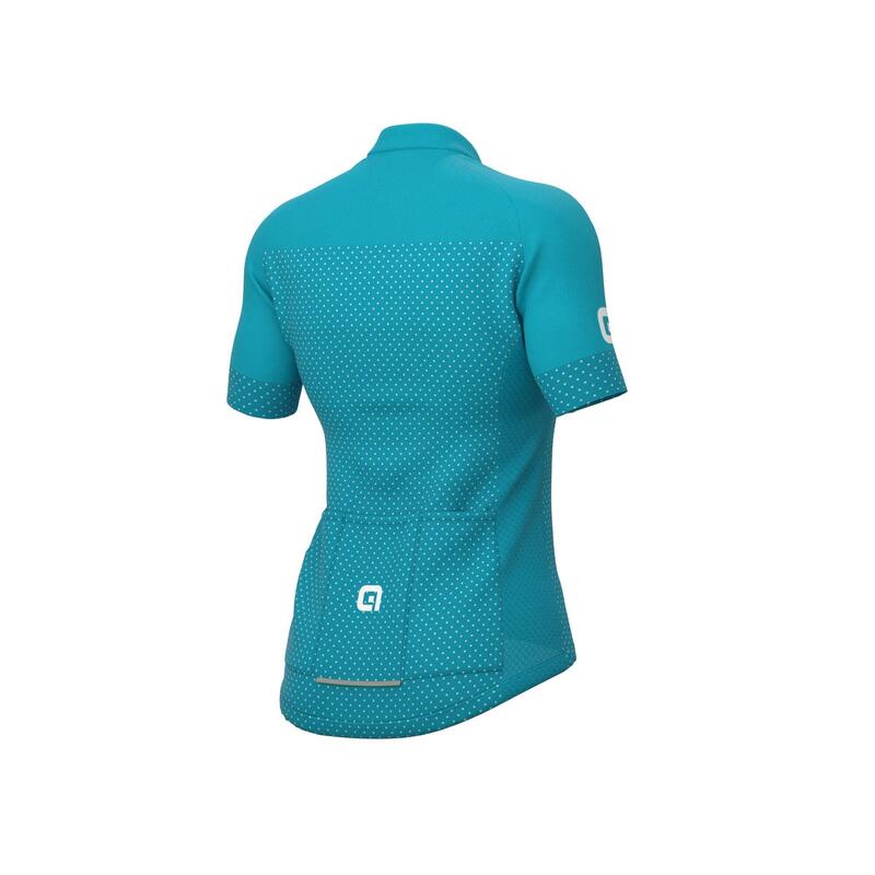 Maillot Manches Courtes Femme Alé Level Turquoise