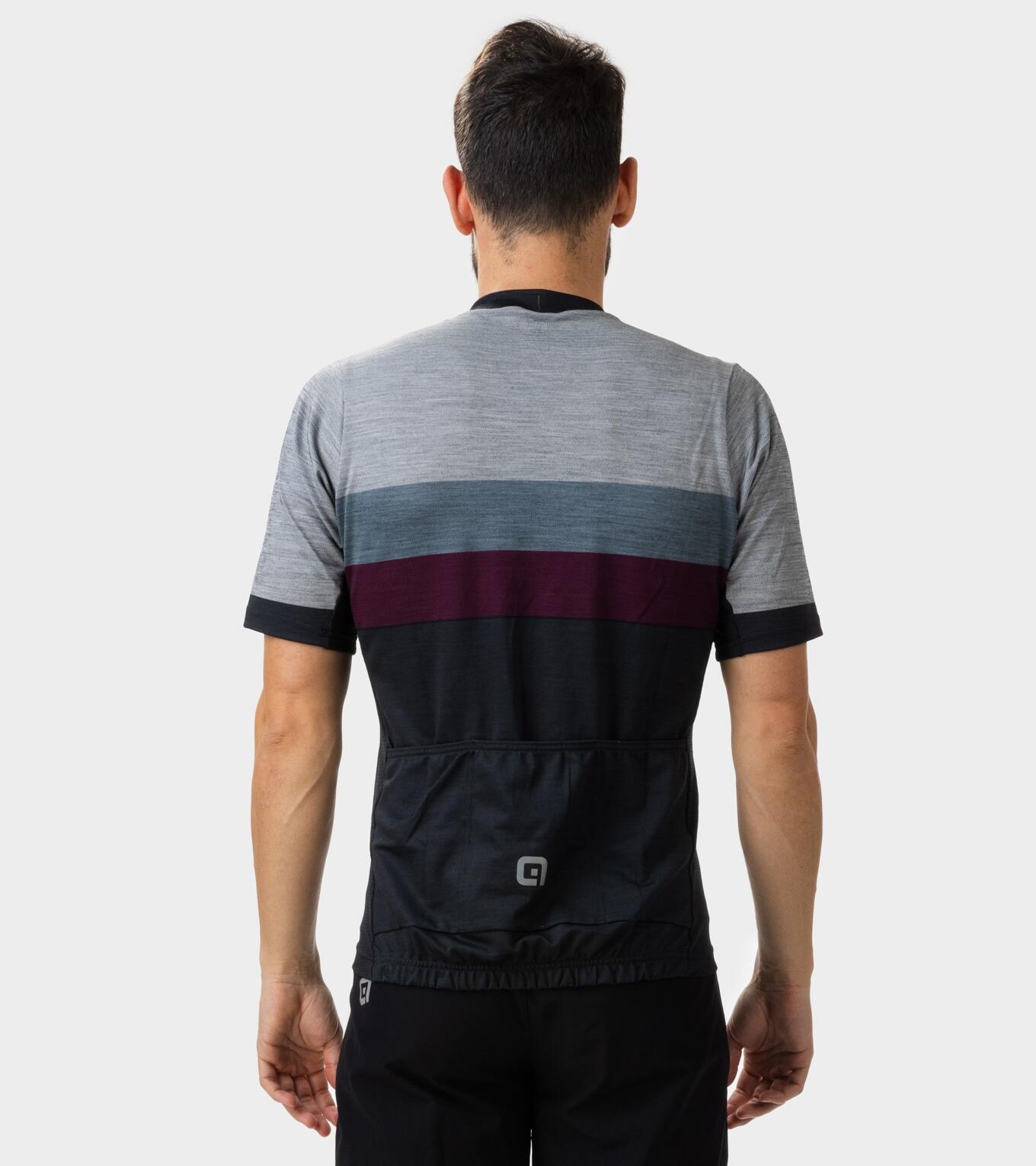 Maillot mangas cortas Alé Chaos Grey 4/6