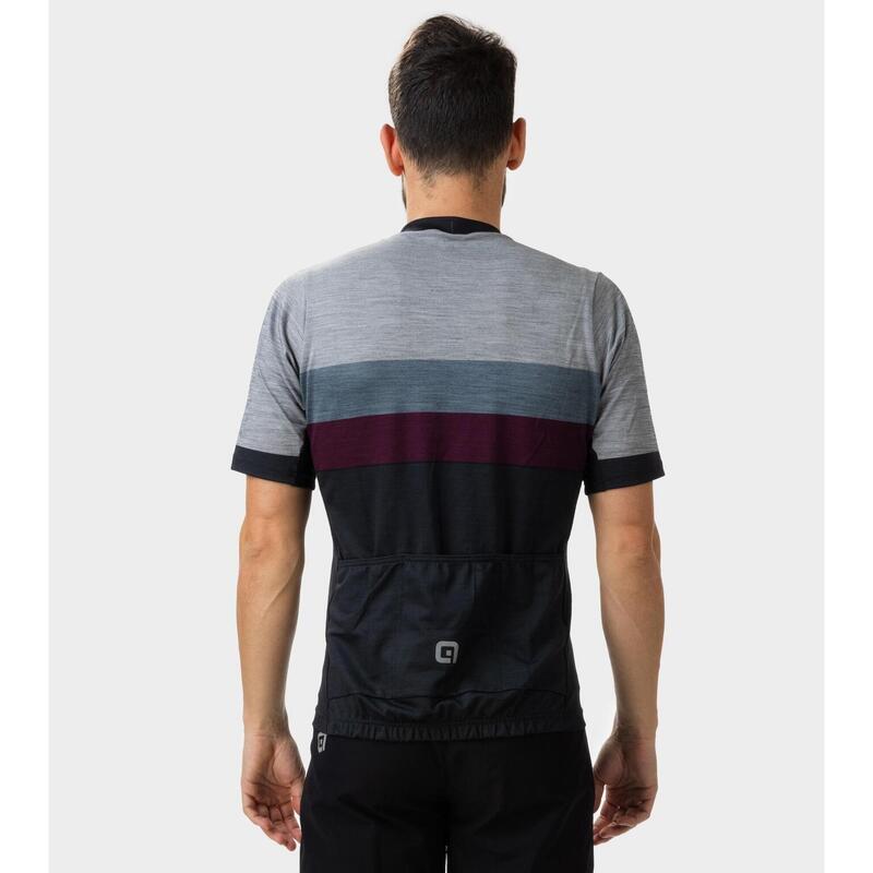 Alé Chaos Gray Short Sleeve Jersey