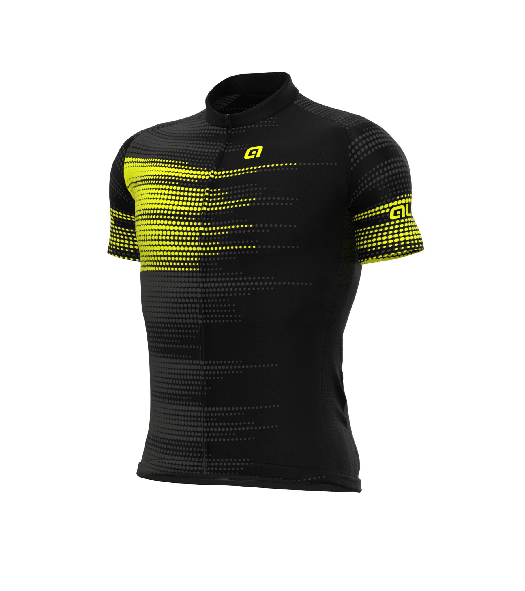 Maillot Manches Courtes Alé Turbo Bleu 5/5