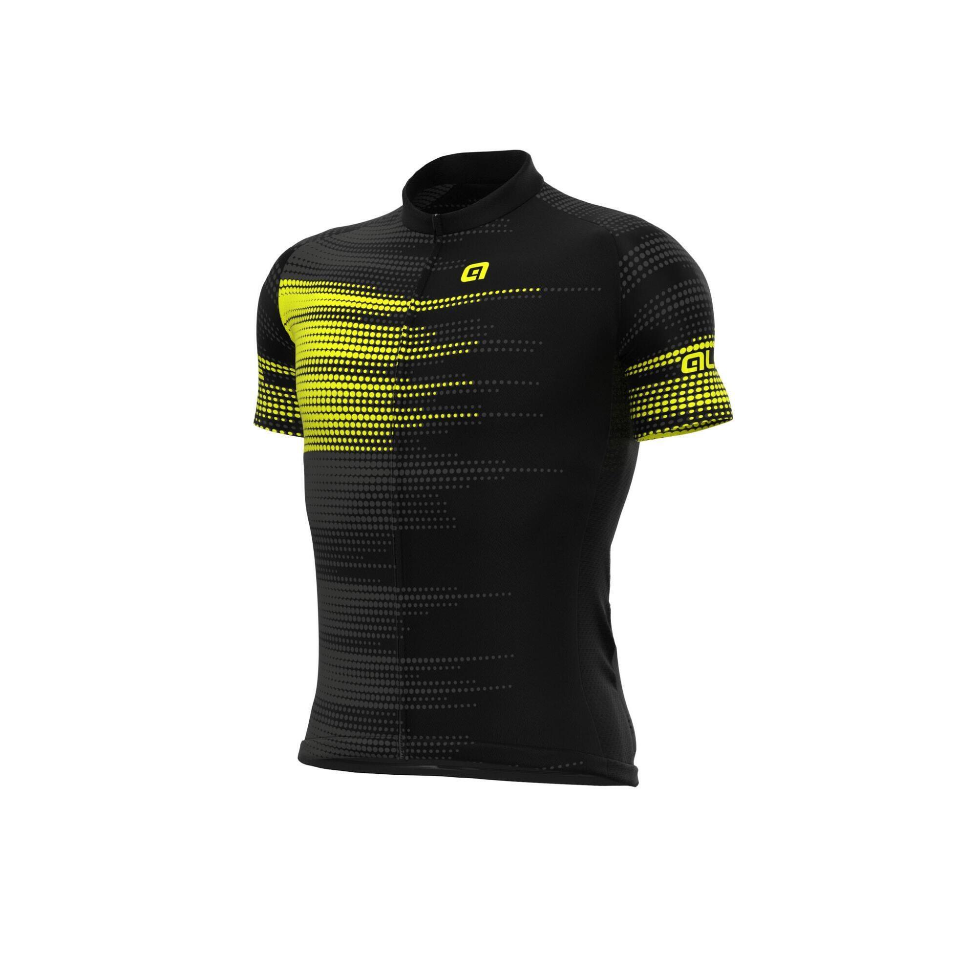 Maillot Manches Courtes Alé Turbo Noir 1/5