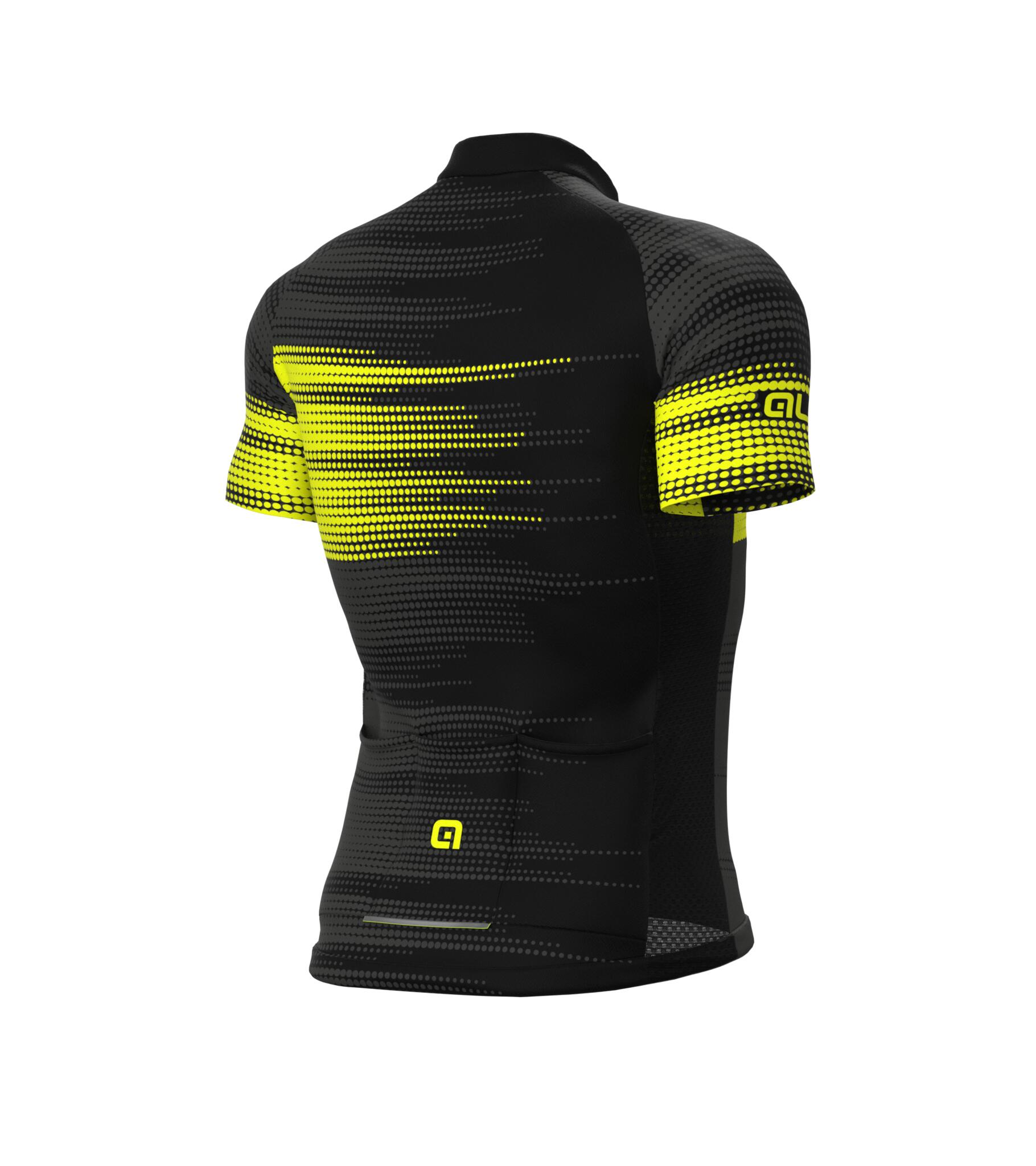 Maillot Manches Courtes Alé Turbo Bleu 4/5