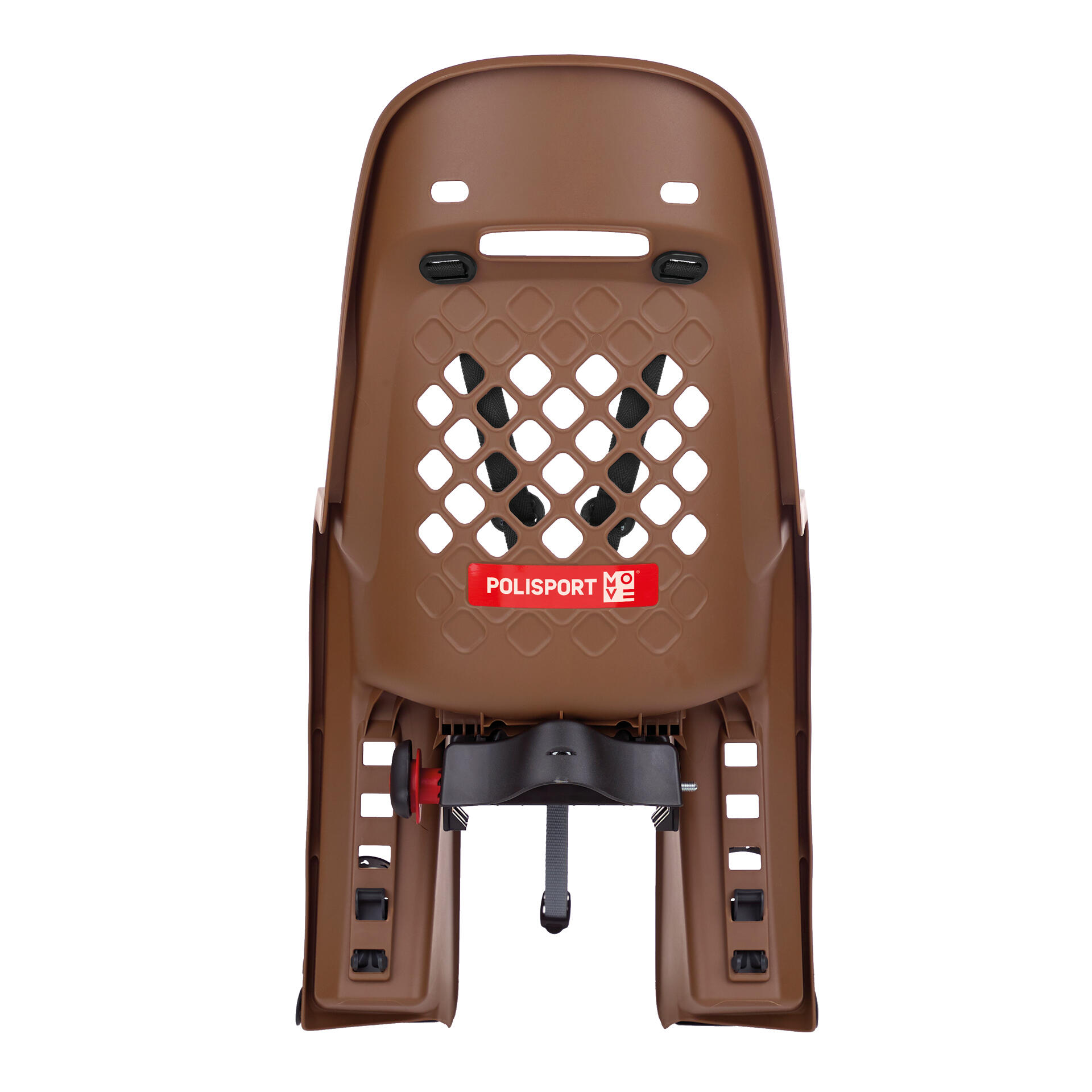 Siège Enfant Vélo Arrière Porta-Bagages JOY Crème / Gris Foncé 4/4