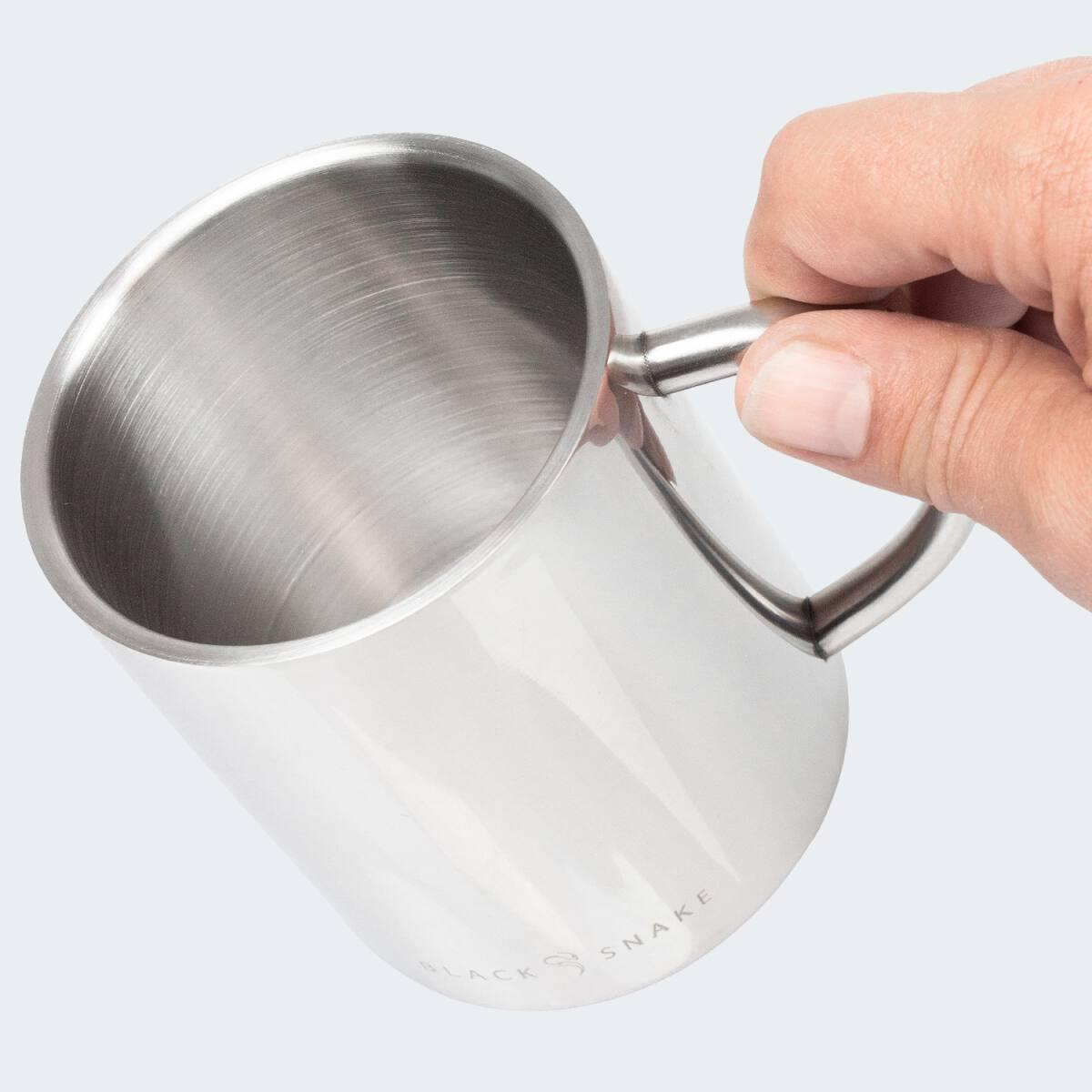 Thermal camping cutlery and cup set | Stainless steel