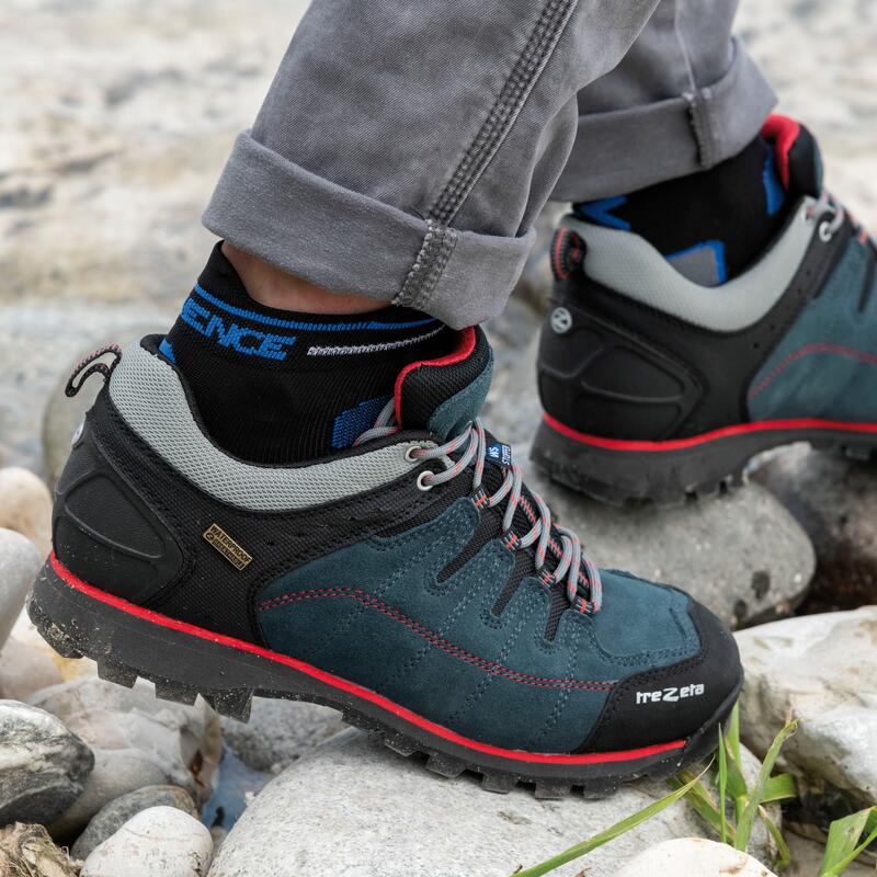 Scarpe Trekking Uomo HURRICANE EVO LOW WP BLUE-RED