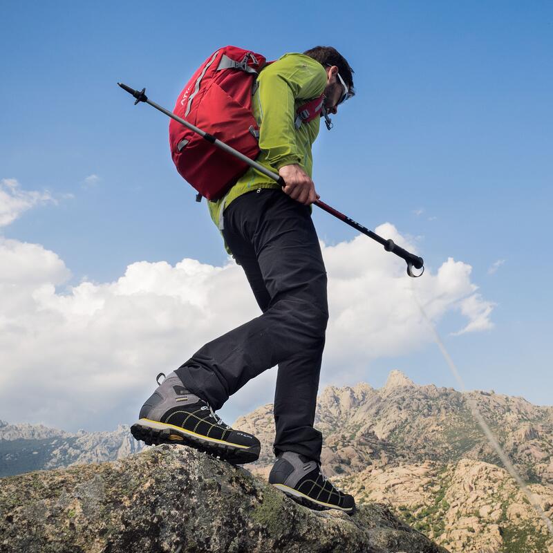 Scarpe Trekking Uomo HURRICANE EVO WP BLACK - ACID GREEN