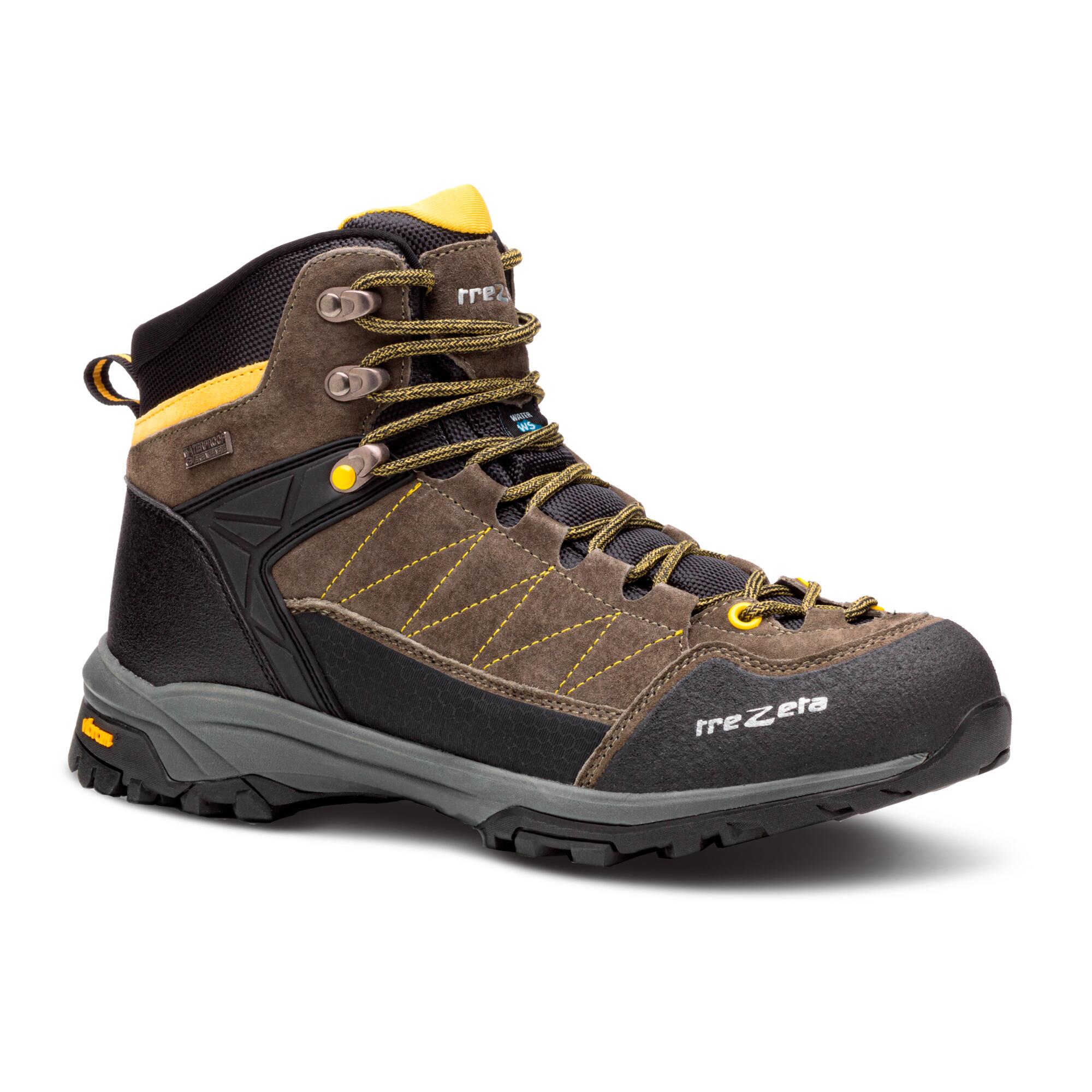 Scarpe Trekking Uomo ARGO WP DARK BROWN TREZETA Decathlon