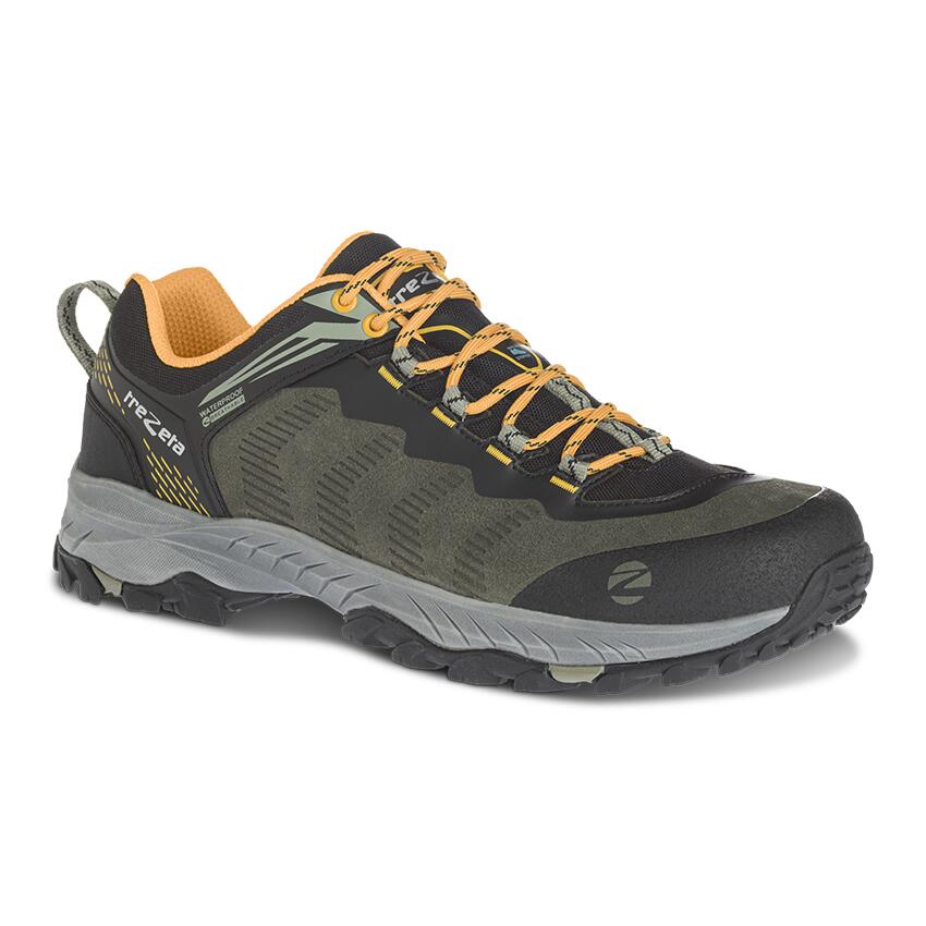 Scarpe Trekking Uomo HYPE WP DARK GREEN  OCHER |  Trezeta