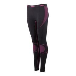 WARMCORE WOMEN PANT Femme Noir/Pink DXR