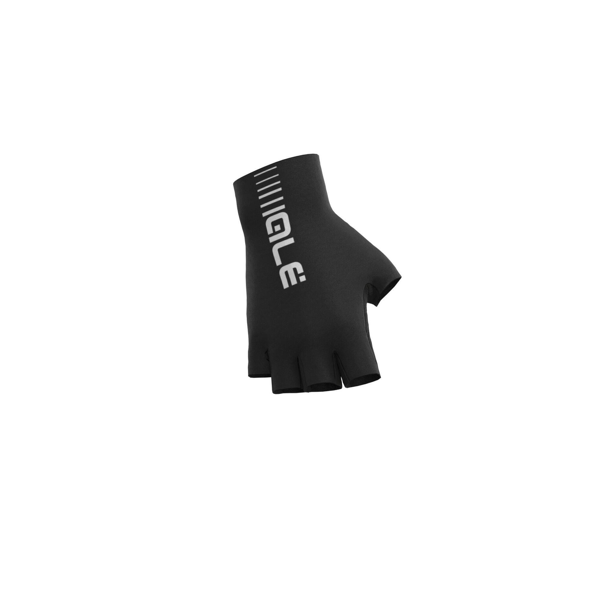 Alé Cycling - Gants Sans Doigts - Sunselect Crono - Gants - Blanc|noir - S - Decathlon