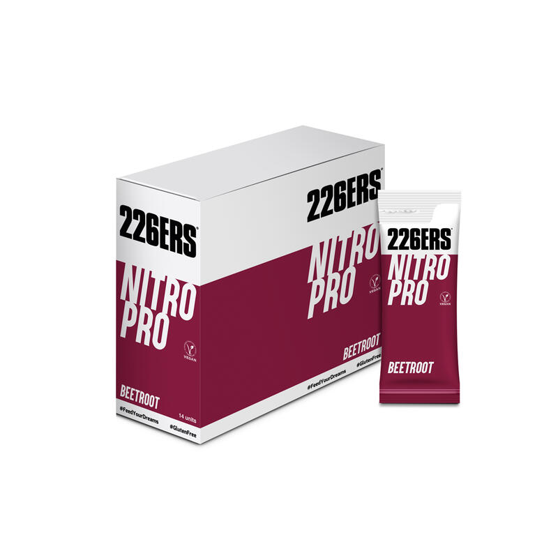 Suplemento alimentar NITRO PRO - Sabor Beterraba 14 pcs. Exclusivo Online     A partir de  40,00€  Preço por quantidade 4000,00€kg 226ERS Suplemento alimentar NITRO PRO - Sabor Beterraba 14 pcs.Vendido e expedido por: 226ERS SPORT THINGS, S.L.  (1)    