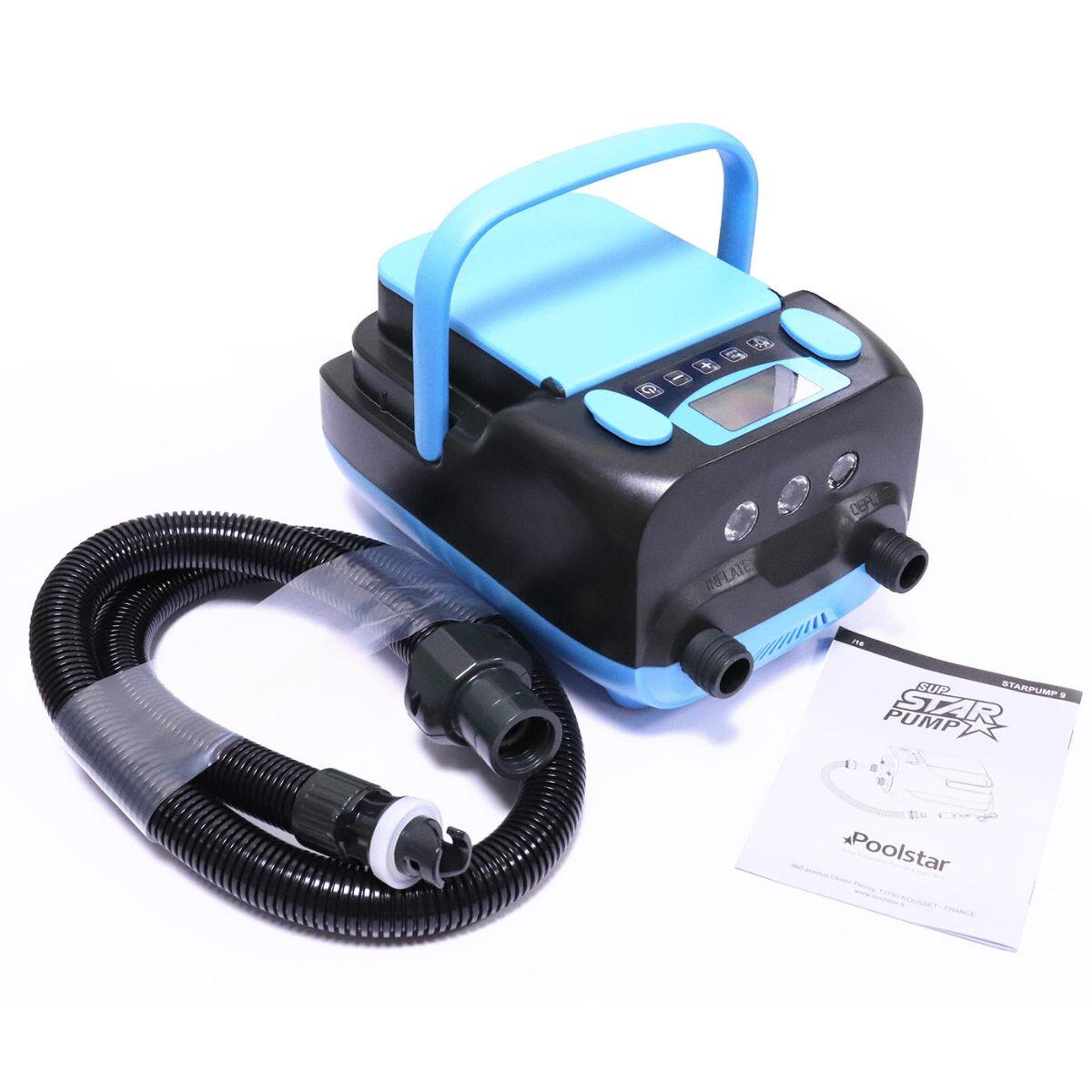 Bomba eléctrica para SUP - Star Pump 9 - até 16 PSI - incl. acessórios 2/5