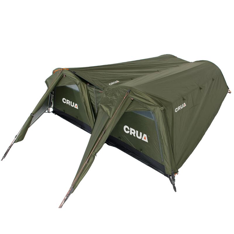 Twin Hybrid - compacte shelter bivitent - 2 persoons - Groen