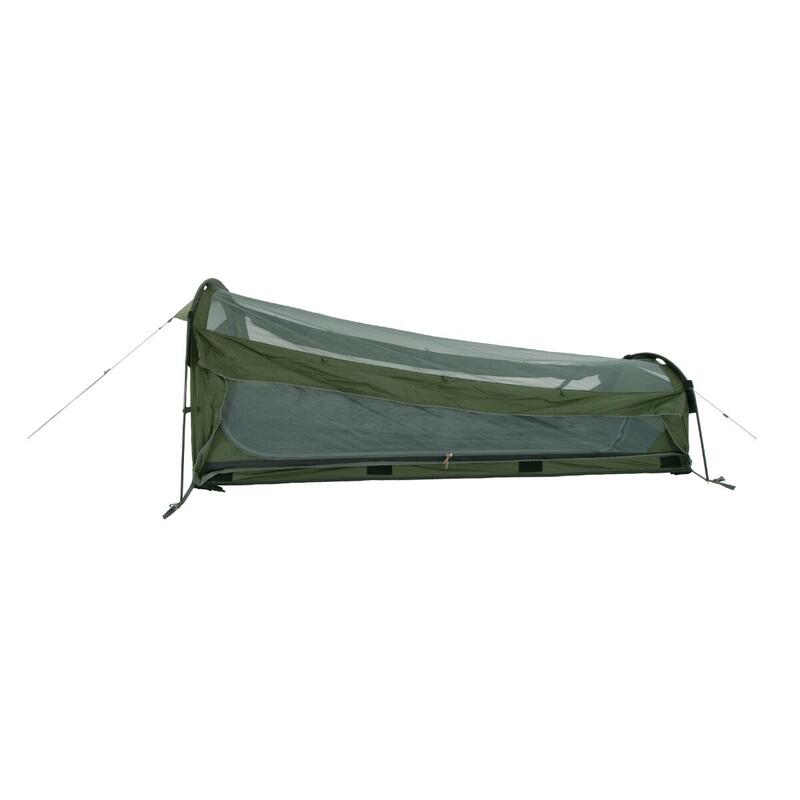 Hybrid - compacte shelter bivi tent - 1 persoons - Groen