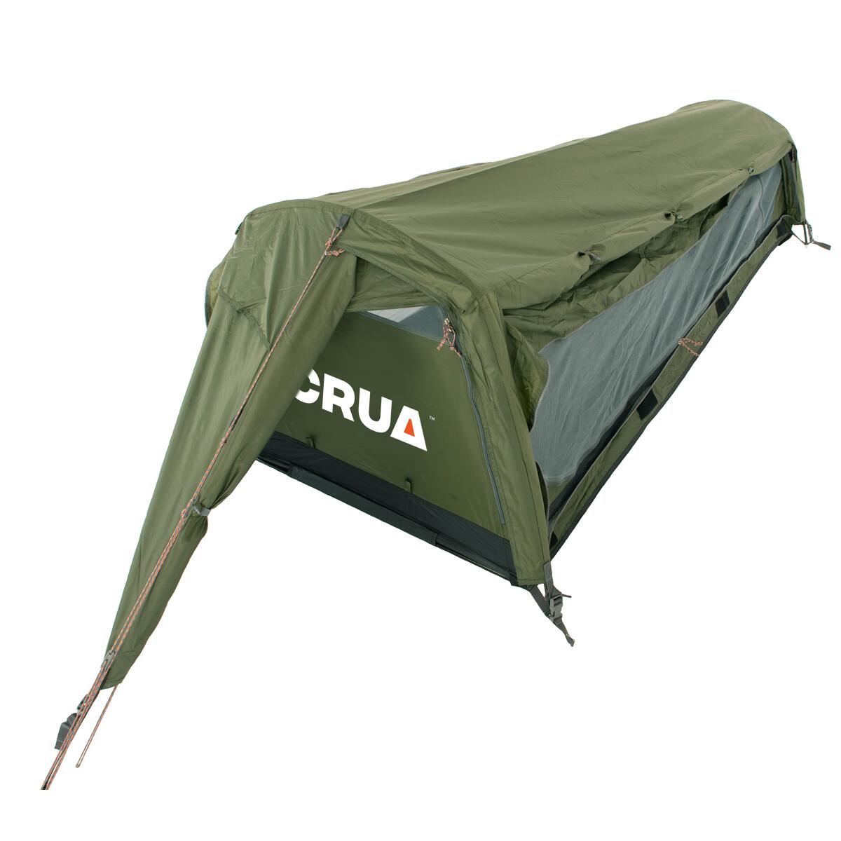 Tenda bivi ibrida - rifugio compatto - 1 persona - Verde 3/5