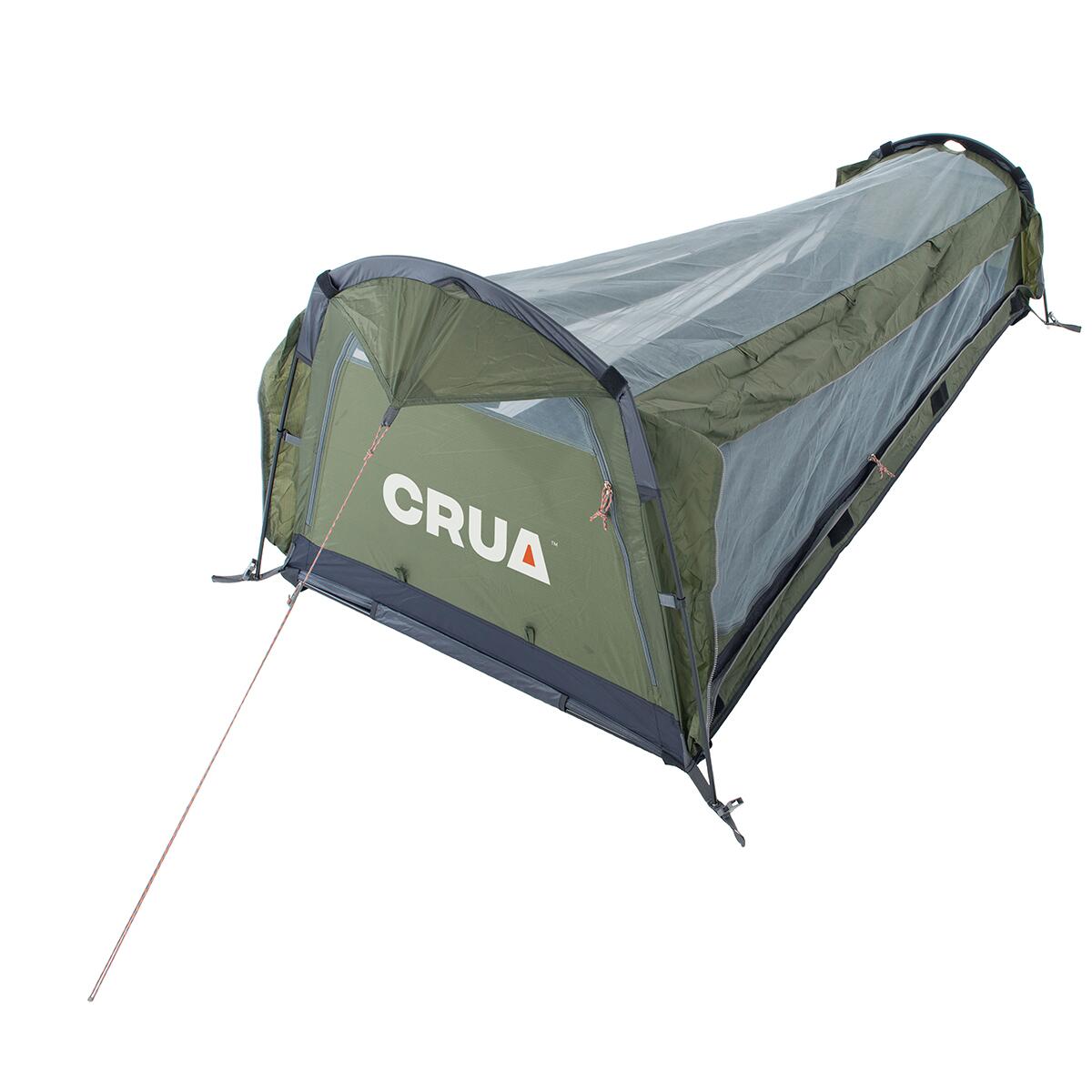 Tenda bivi ibrida - rifugio compatto - 1 persona - Verde 2/5