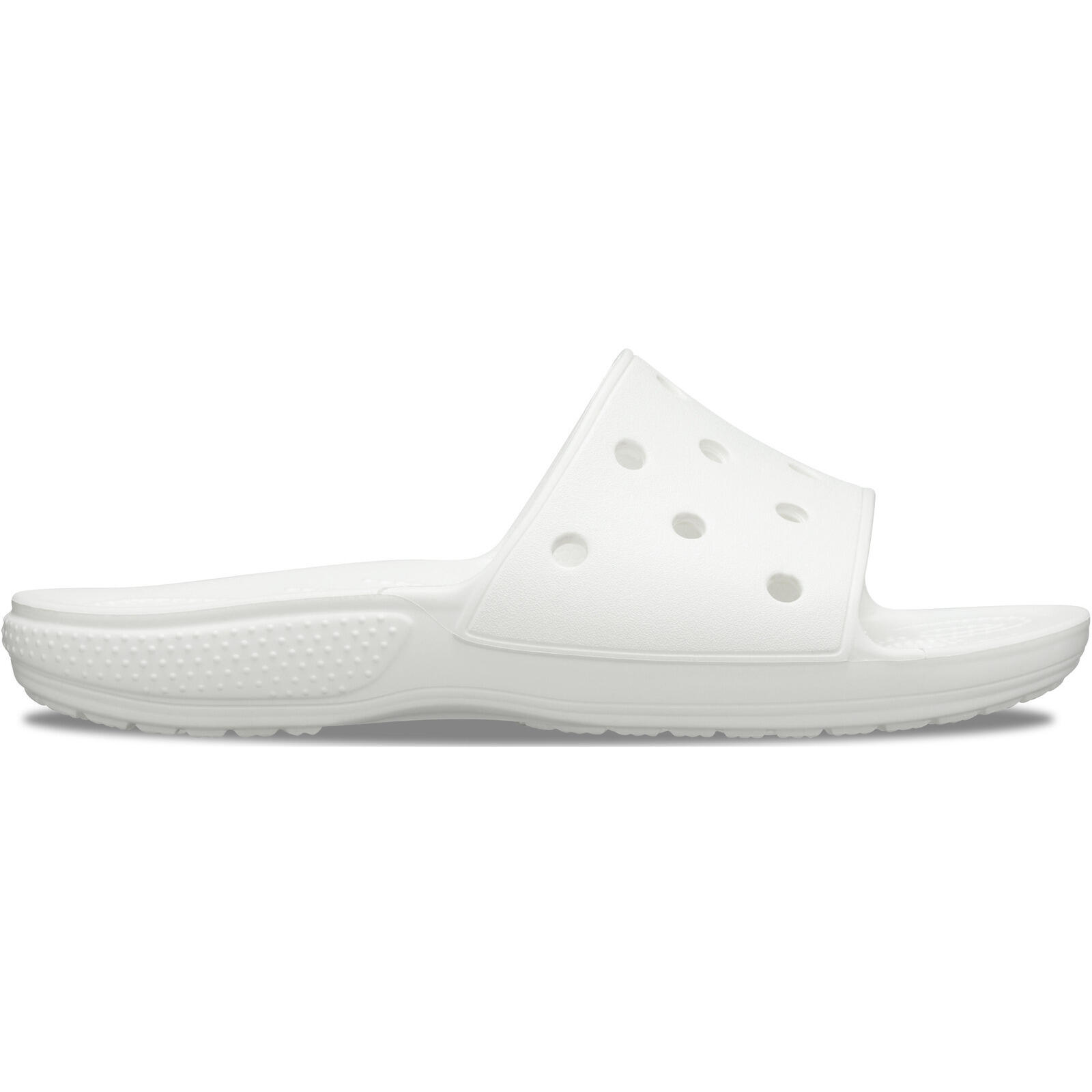 Tongs Crocs Classic Slide, Blanc, Unisexe 2/7