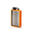 Boulder Flask Camping Flask 10 oz. - Orange