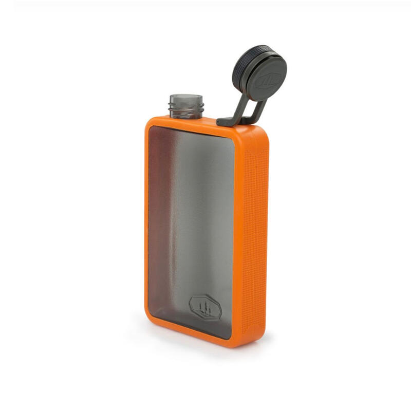 Boulder Flask Camping Flask 10 oz. - Orange