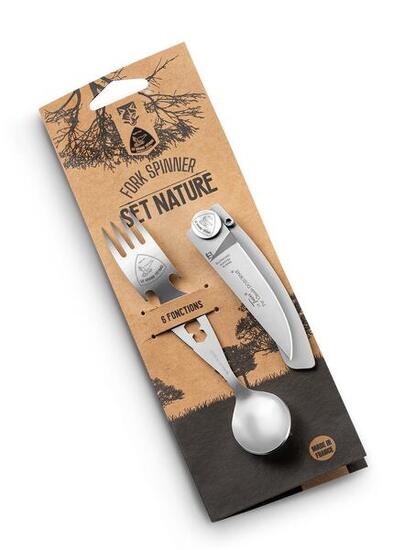 Couteau et fourchette 6 en 1