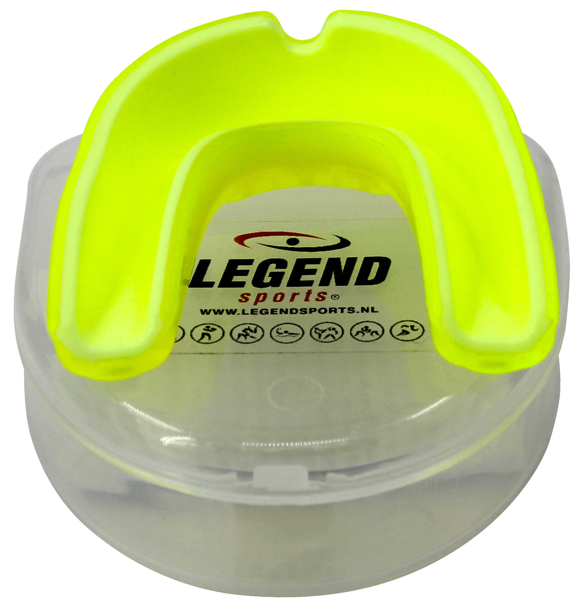 Gebitsbeschermer Heren/Dames Neon Groen Gel Protect 4/5