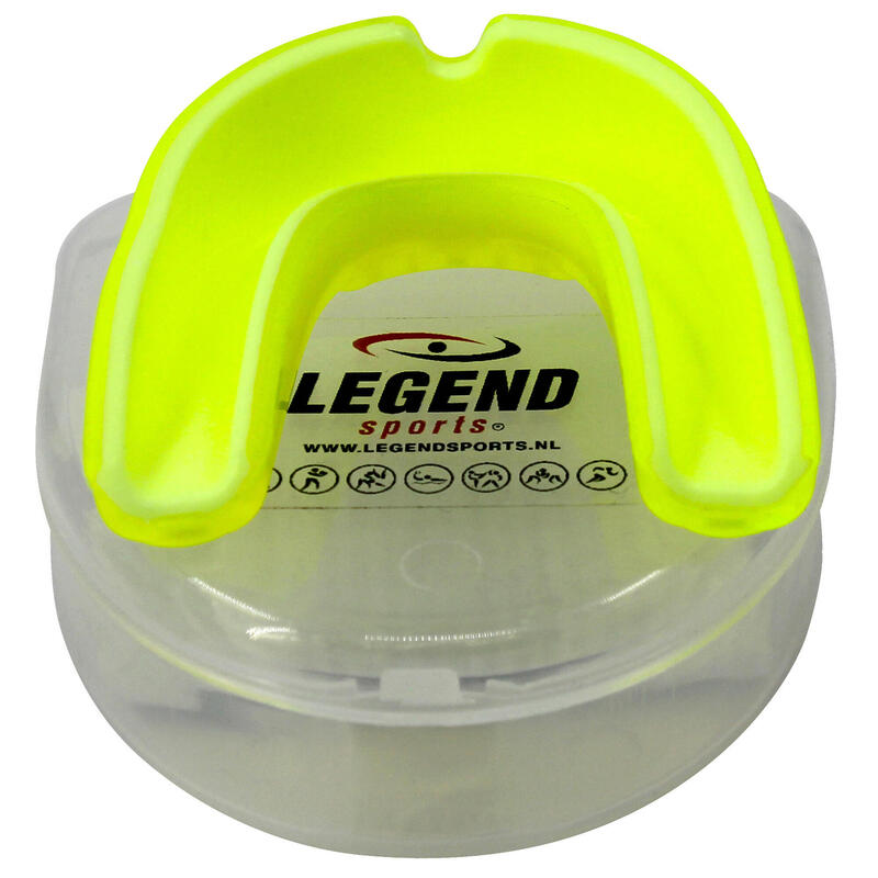 Gebitsbeschermer Heren/Dames Neon Groen Gel Protect