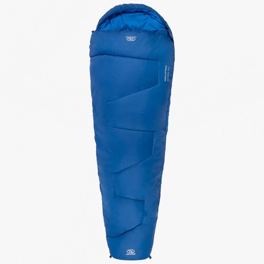 Sacco a pelo a mummia SLEEPLINE 250M - 2 stagioni - Blu 2/5