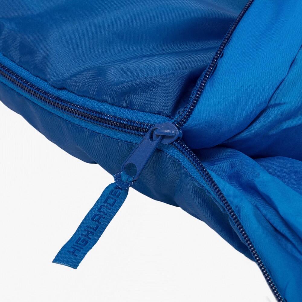 Sacco a pelo a mummia SLEEPLINE 250M - 2 stagioni - Blu 4/5