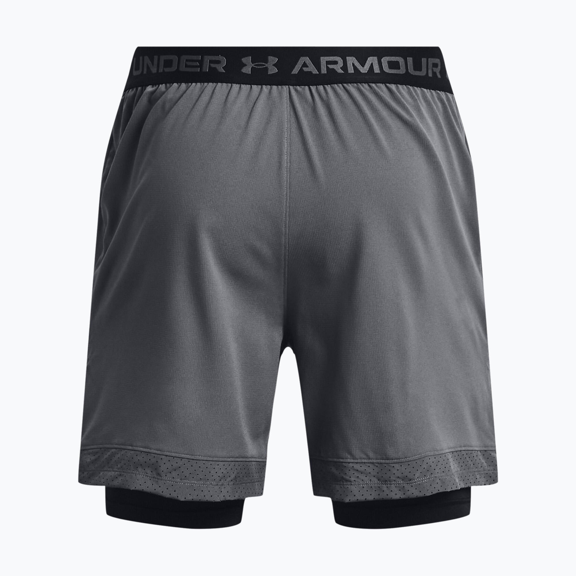 Shorts de fitness para hombres bajo la armadura Vanish Woven 2in1 2/3