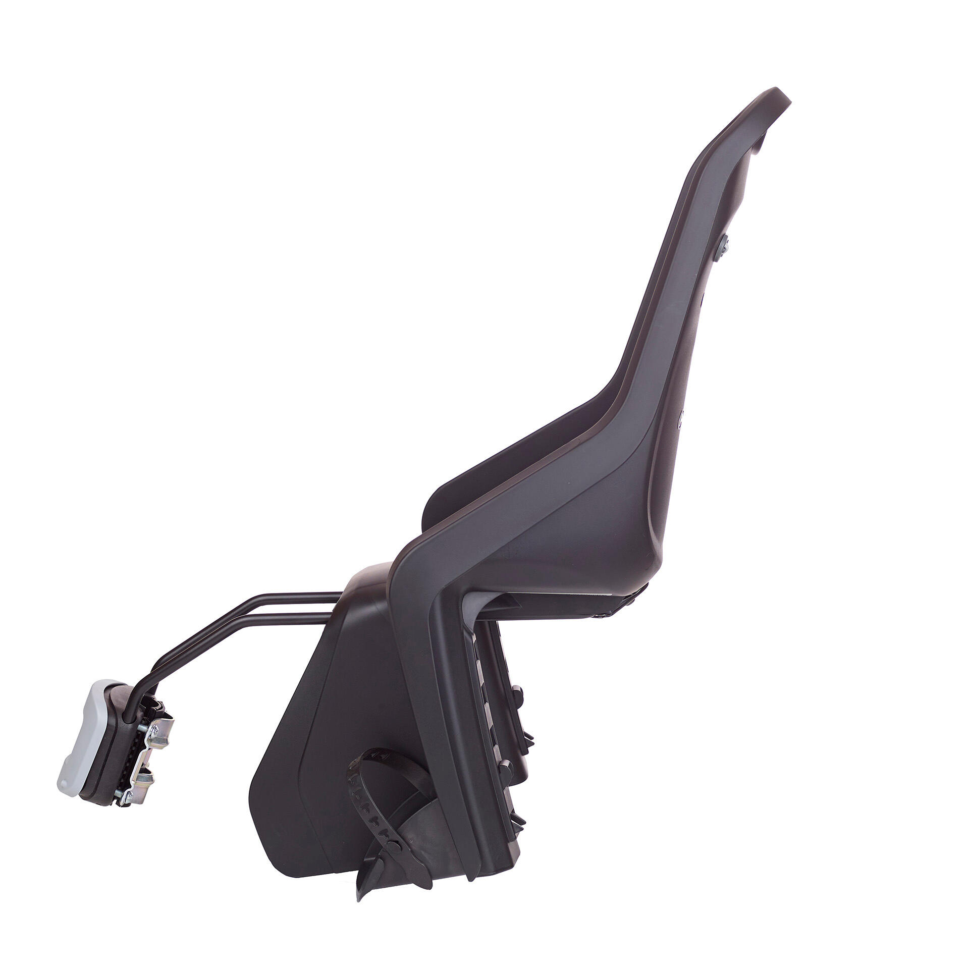 Silla Bicicleta Trasera Ninõ Cuadro Bubbly Negro / Gris Oscuro 3/8