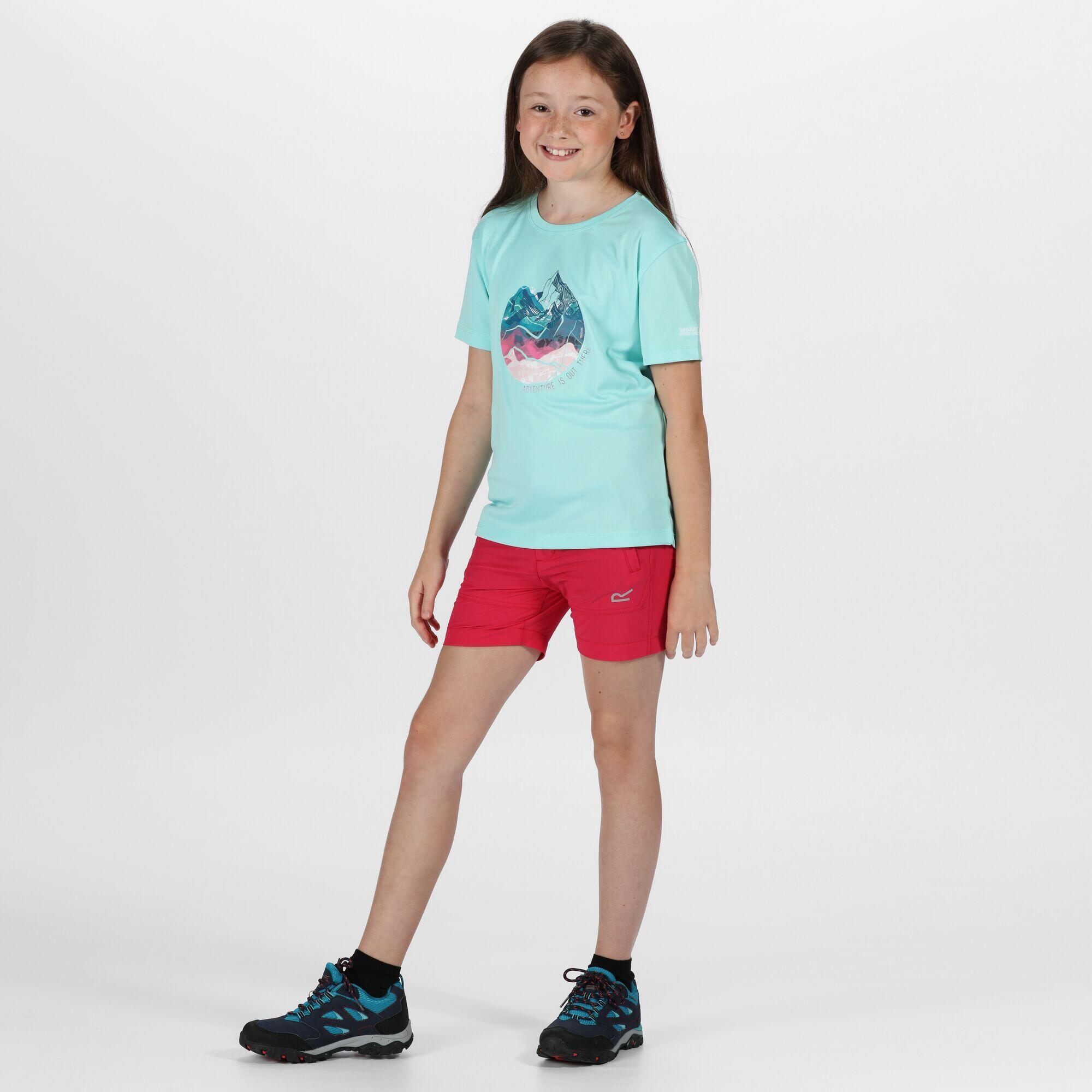 Childrens/Kids Highton Shorts (Duchess Pink) 3/4