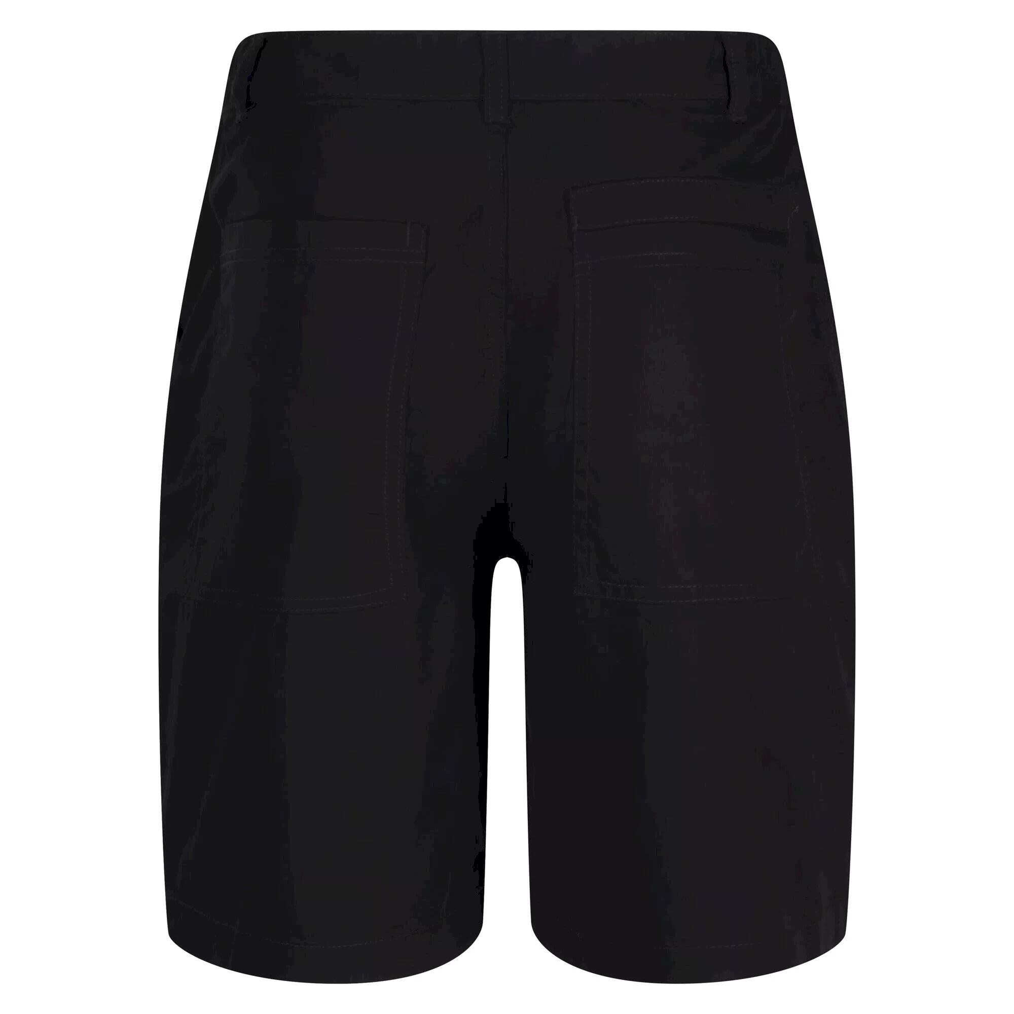 Short uomo Regatta Nero policotone impermeabile 2/5