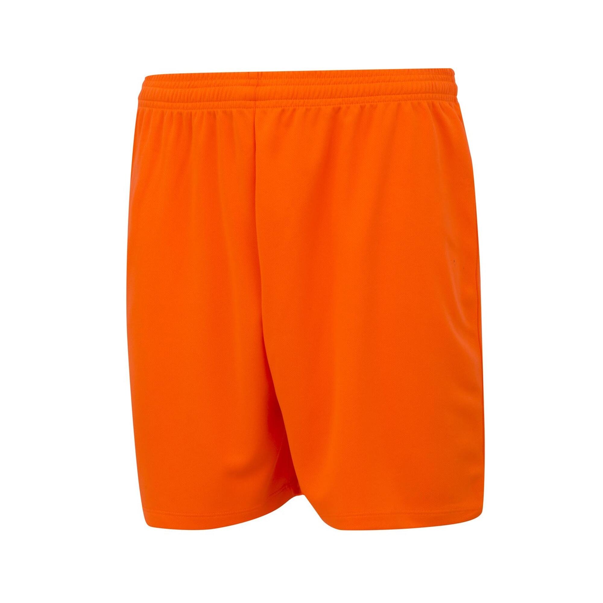 Childrens/Kids Club II Shorts (Shocking Orange) 2/2
