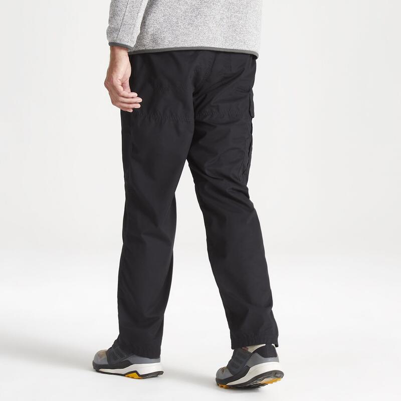 Mens Kiwi Classic Trousers (Black) CRAGHOPPERS Decathlon