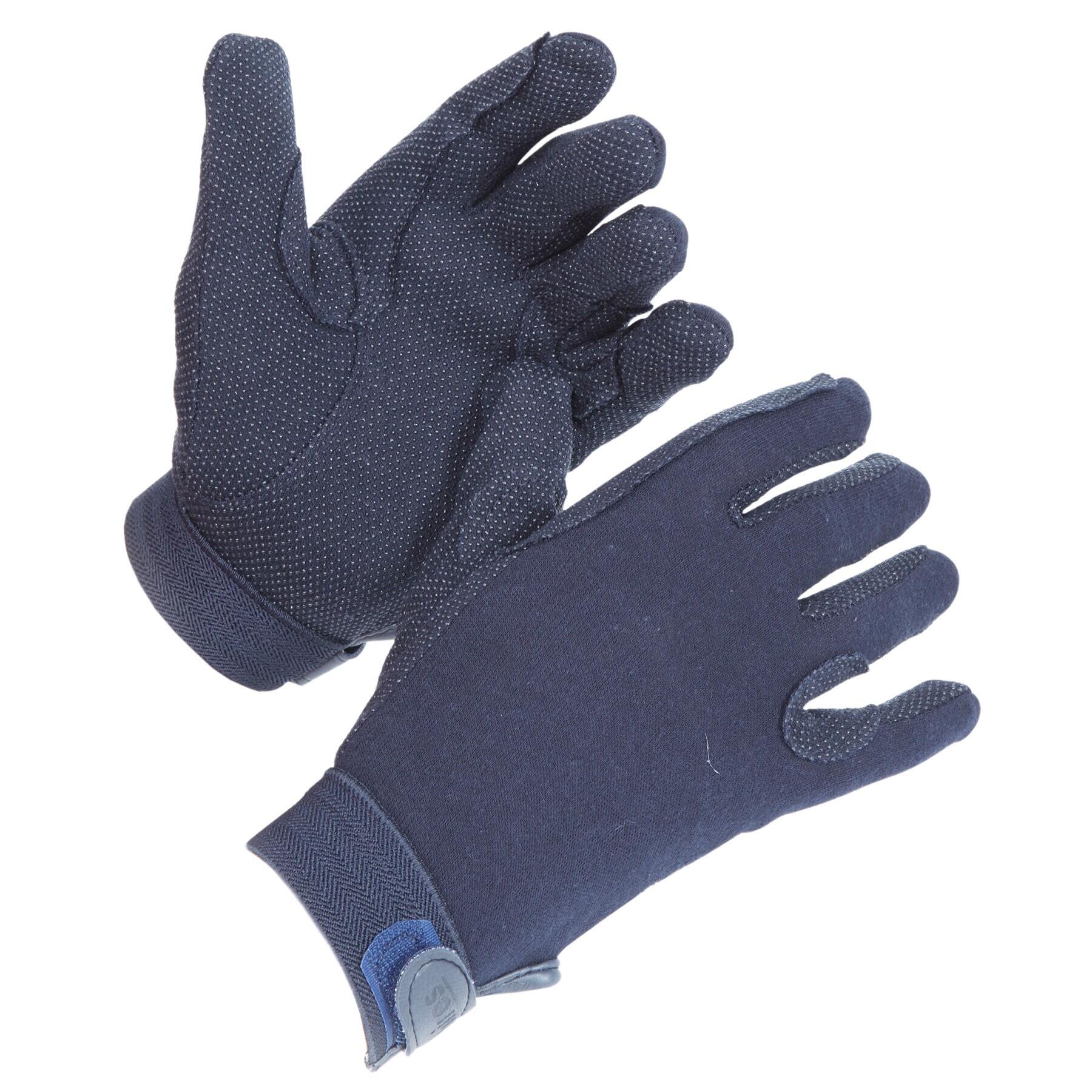 SHIRES Unisex Adult Newbury Gloves (Navy)