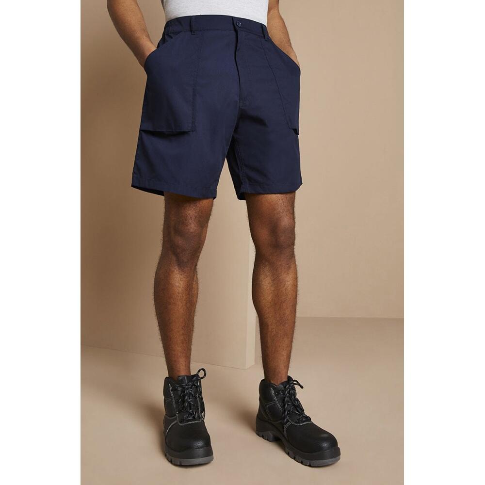 Mens New Action Shorts (Navy Blue) 4/5