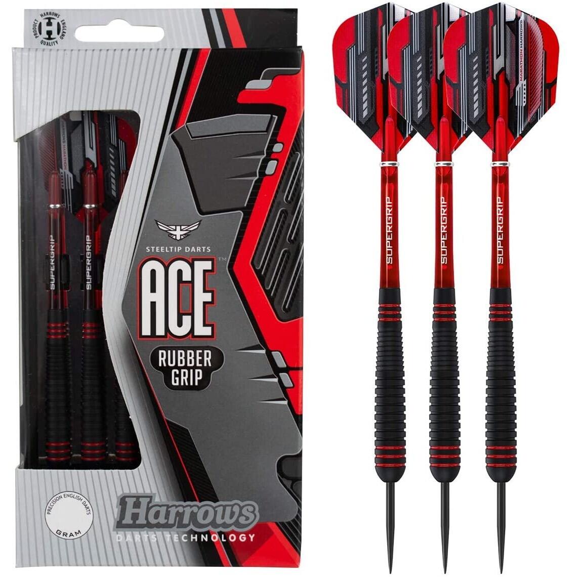 Ace Brass Darts (Black/Red) 2/4