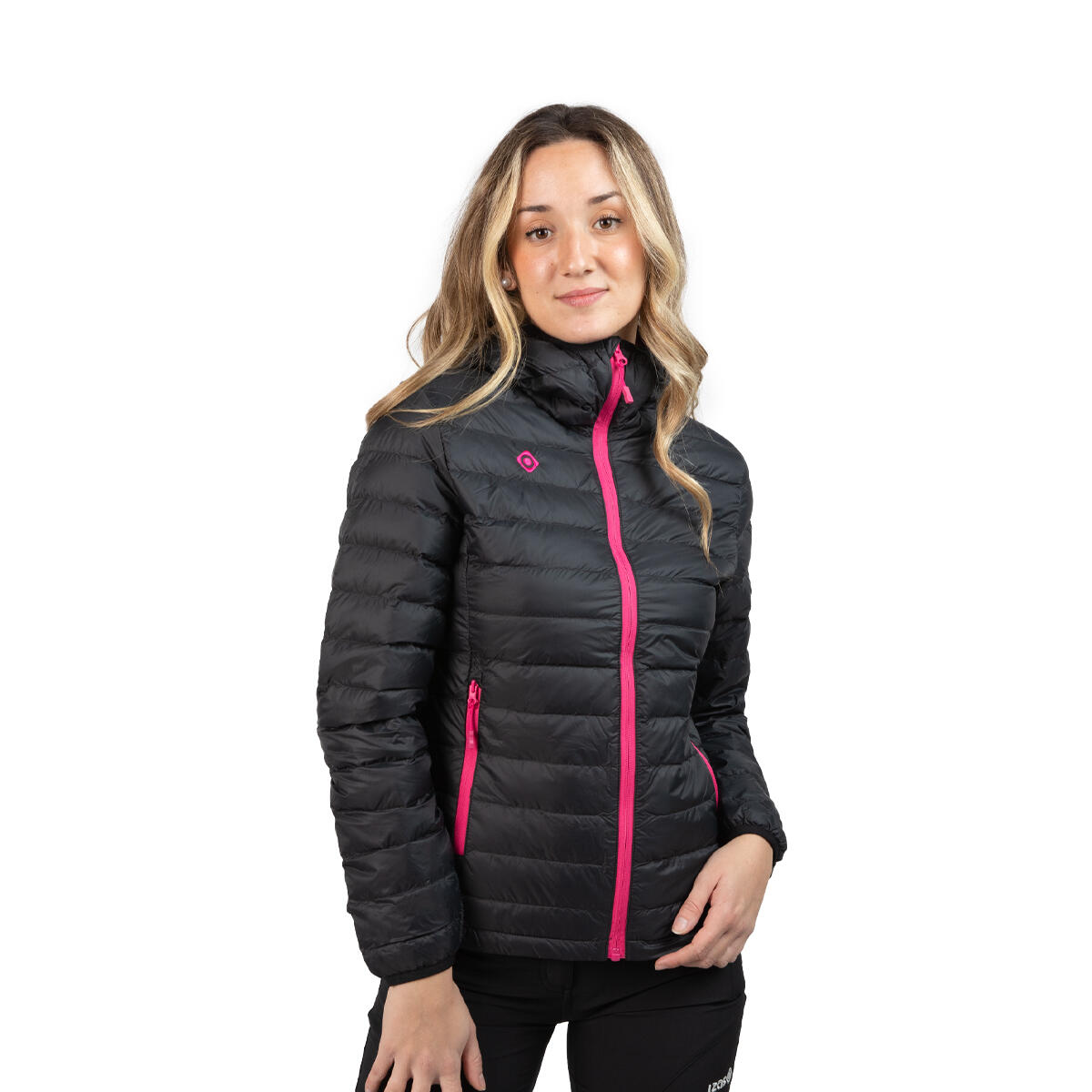 Chaqueta de Pluma para trekking senderismo y urbana de mujer