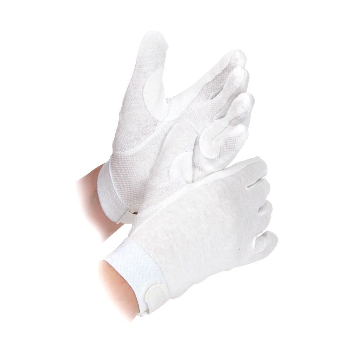 SHIRES Childrens/Kids Newbury Gloves (White)