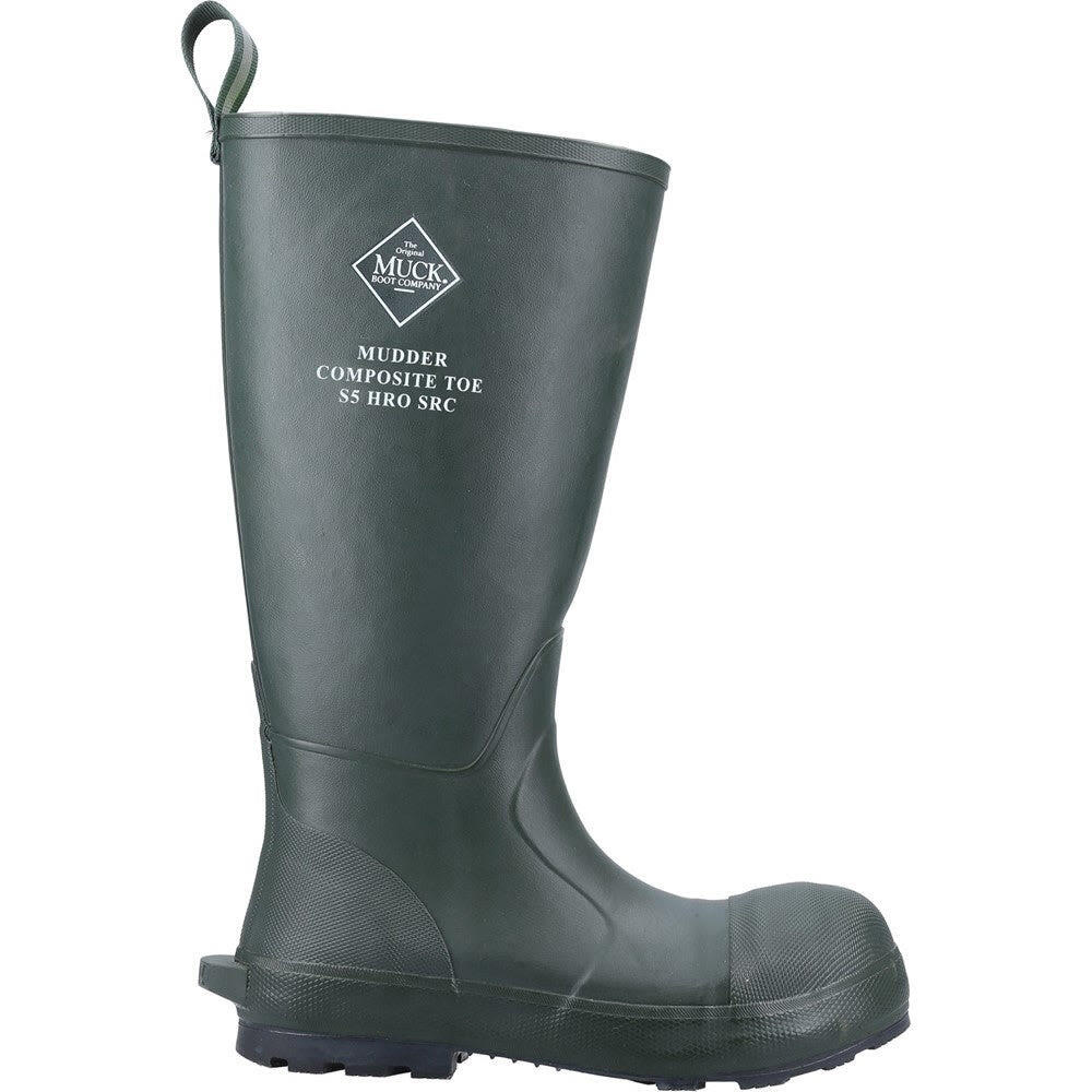 Unisex Adult Mudder Wellington Boots (Moss) 2/4